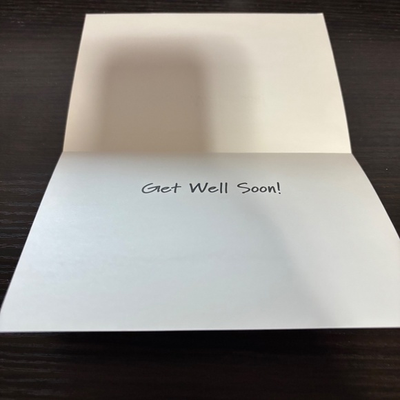 Cat Get Well Card - Picture 2 of 2